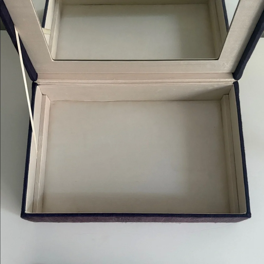 Anthropologie Fabric Jewelry Box